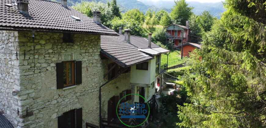 PORZIONE DI CASA CON GIARDINO