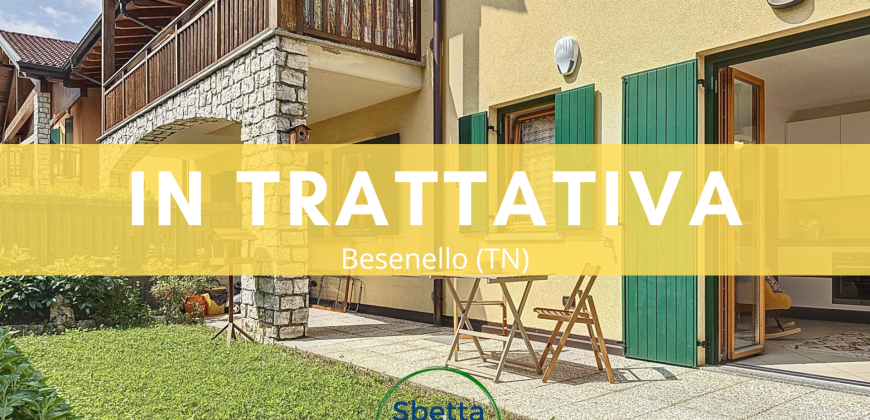 BILOCALE CON GIARDINO E GARAGE A BESENELLO