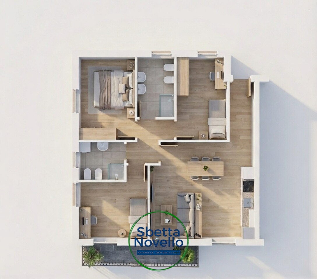 NUOVO APPARTAMENTO 3 CAMERE IN CLASSE A+