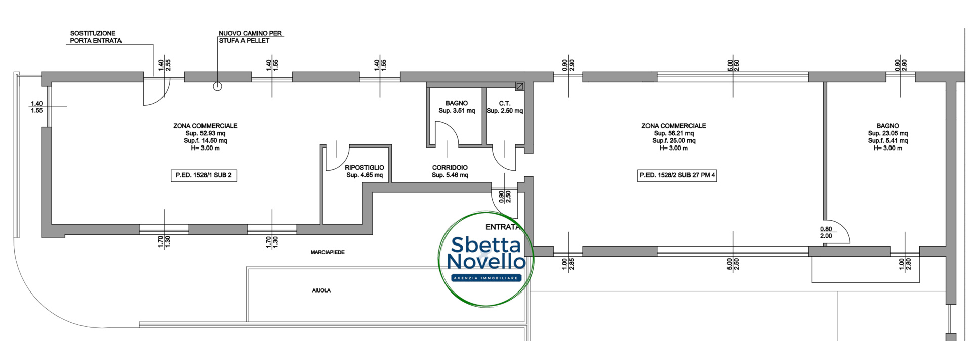 LOCALE COMMERCIALE / UFFICIO / APPARTAMENTO